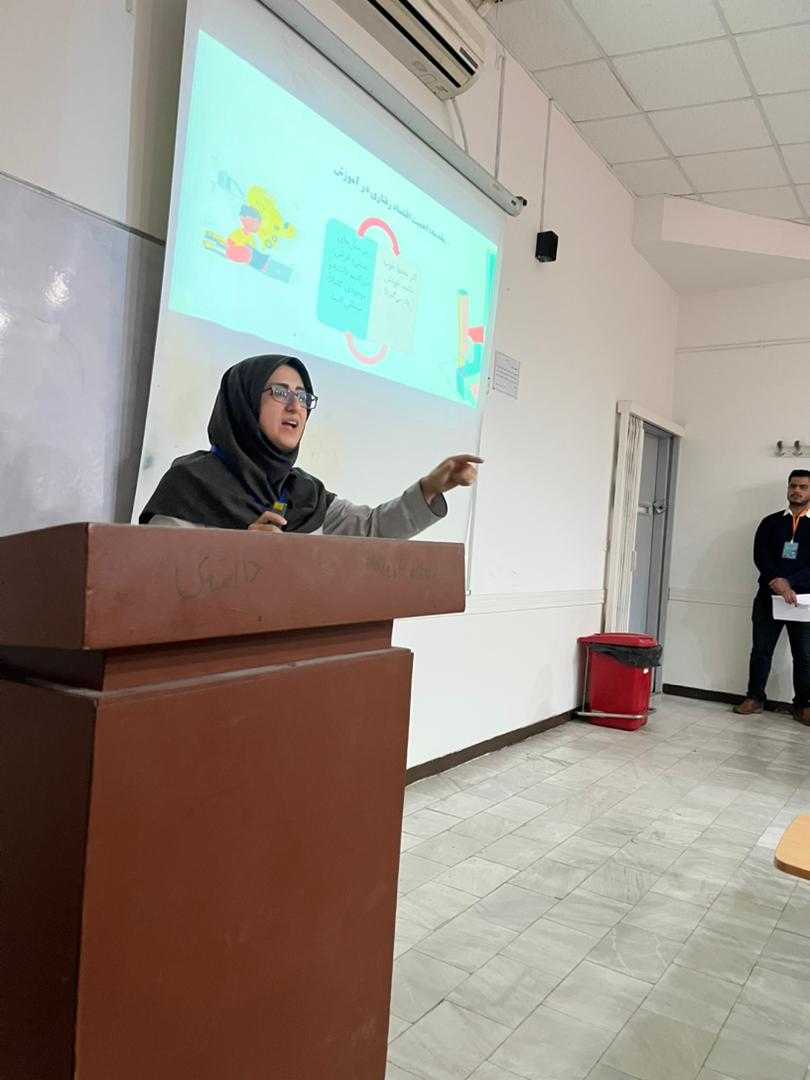 مشارکت عضو هیئت علمی دانشگاه علوم پزشکی ایران در کارگاه بازی‌وارسازی در یادگیری سیار